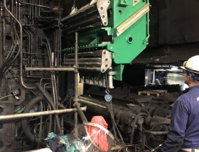 Verzwaren walskracht voor  staalproductie