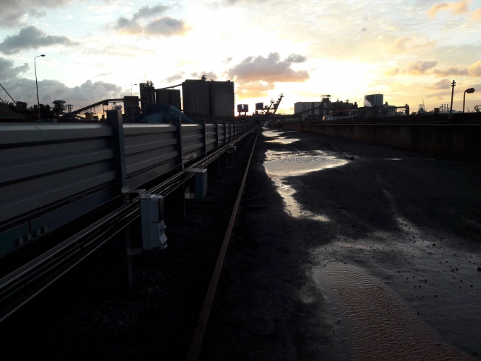 Vervangen transportinstallatie ijzerertsoverslag
